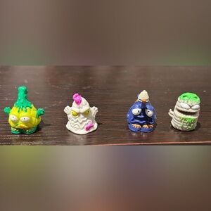 The Trash Pack Lot of 4 Rare Special Edition Splat Slater Sludge Can Sludger Ham